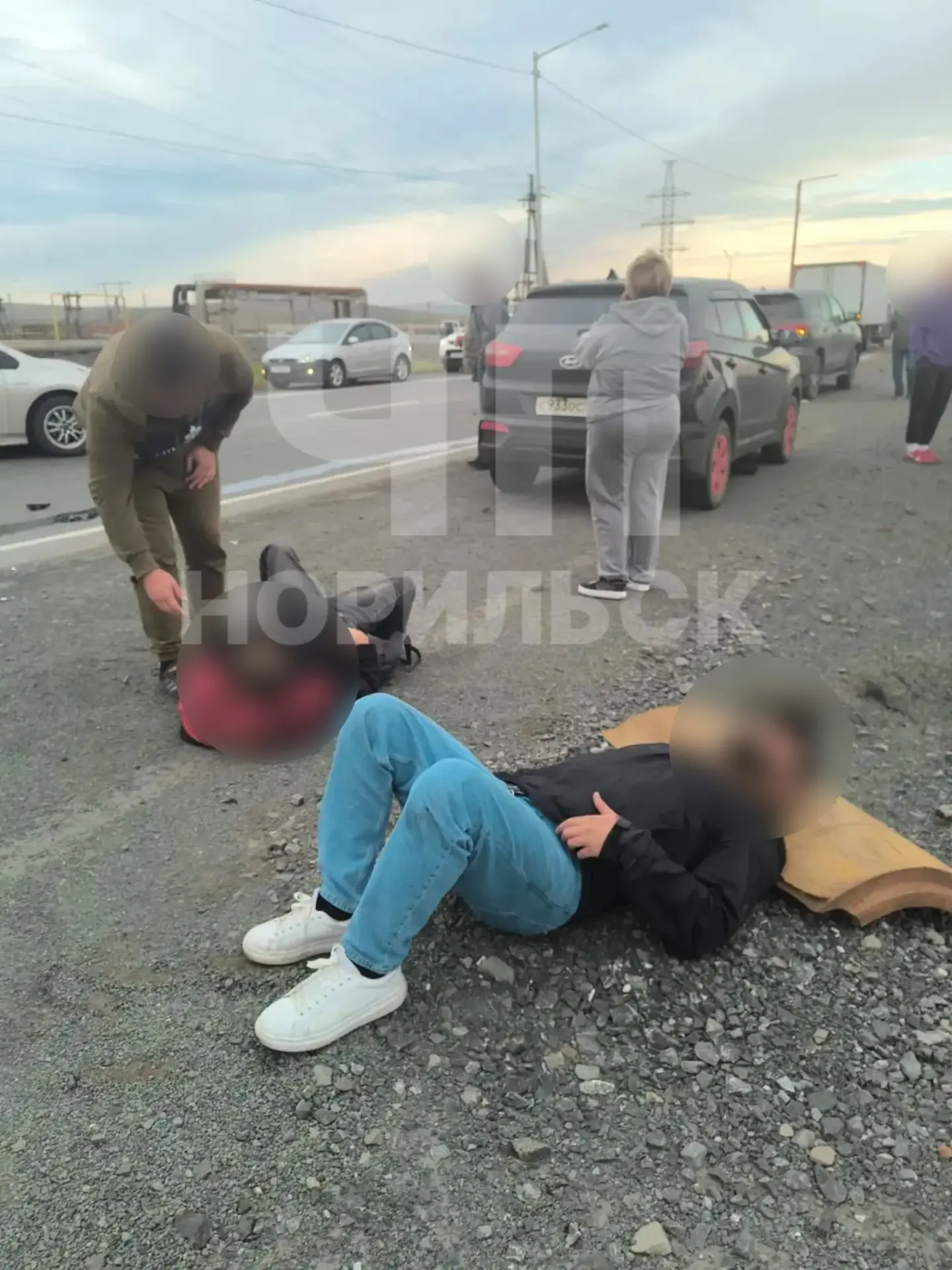 ⚡️Серьезное ДТП на трассе Норильск-Кайеркан