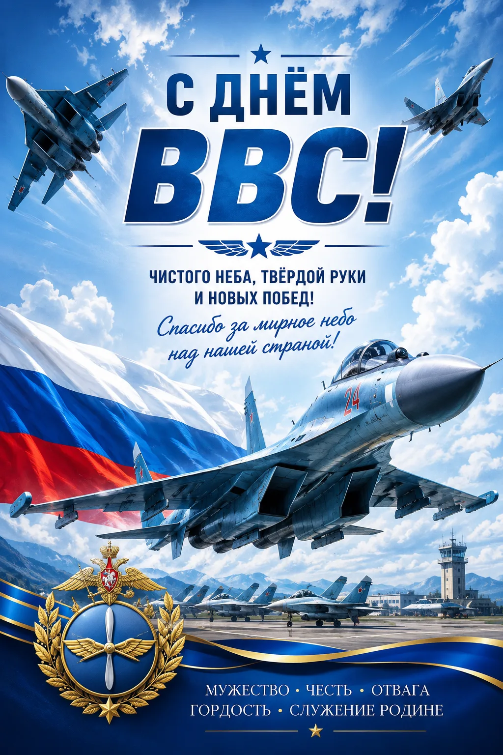 С днём Военно-воздушных сил!