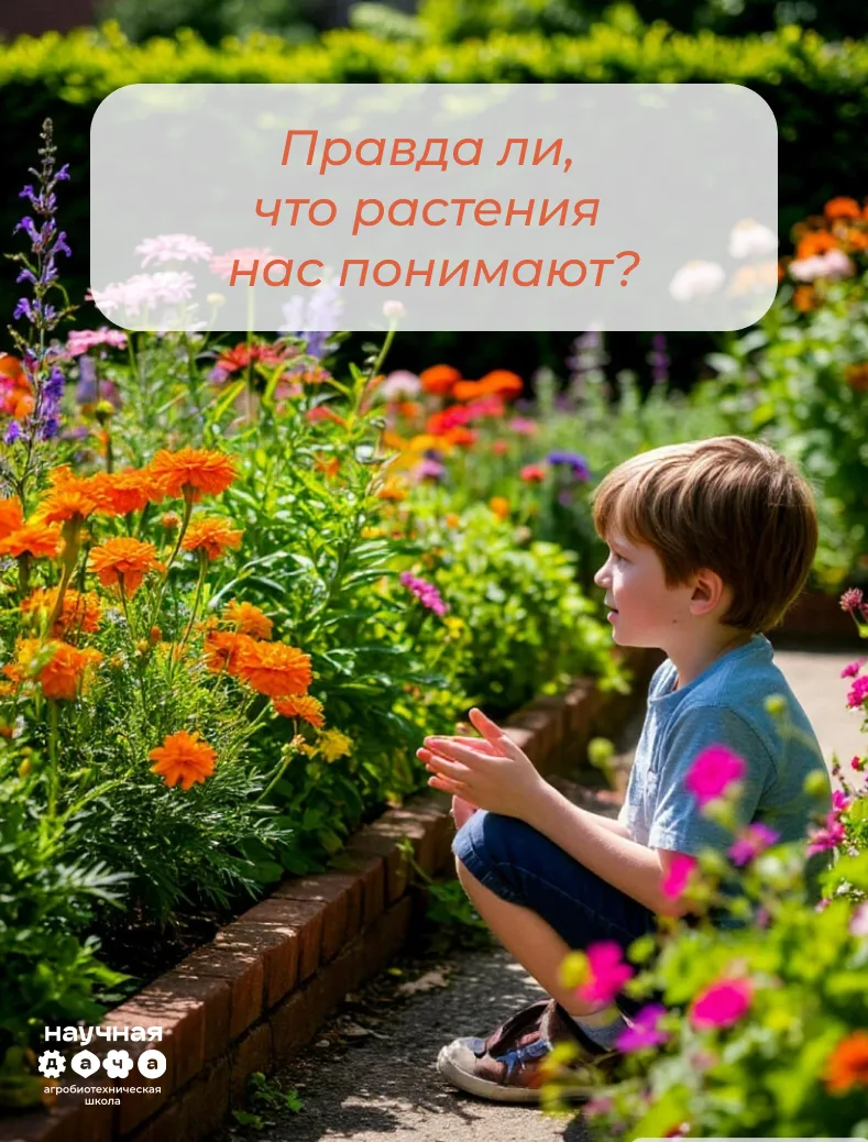 Могут ли растения нас «понимать»?🌳

В «Научной даче» мы постоянно обсуждаем, как устроена жизнь вок