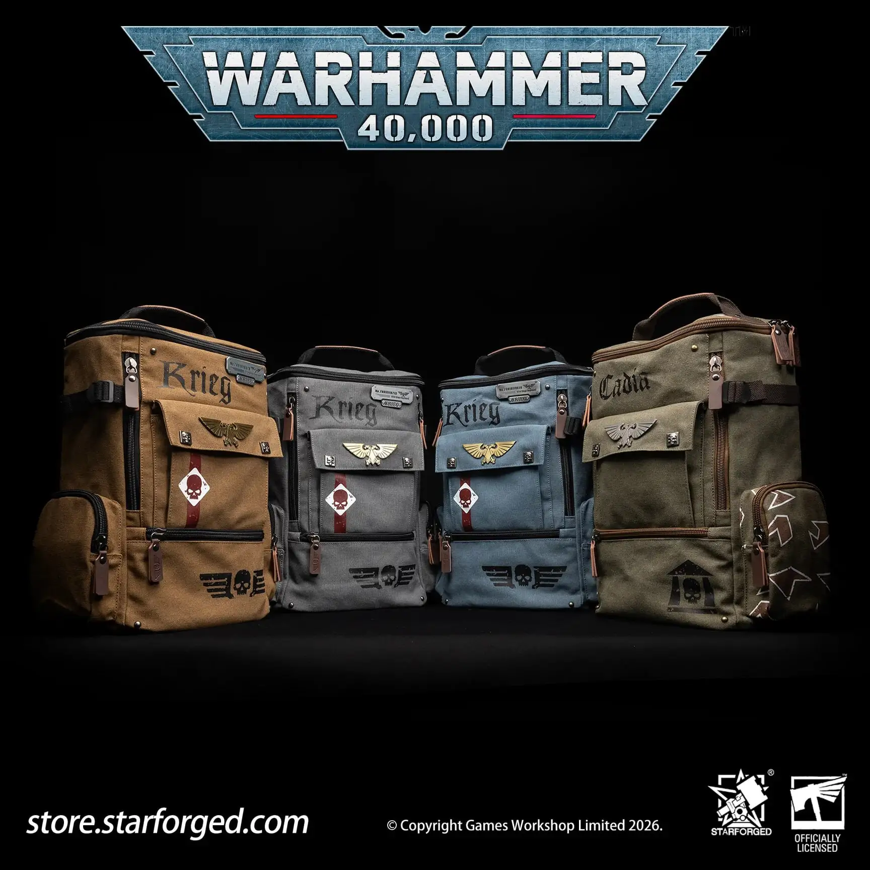 По Warhammer 40K выпустят коллекцию рюкзаков