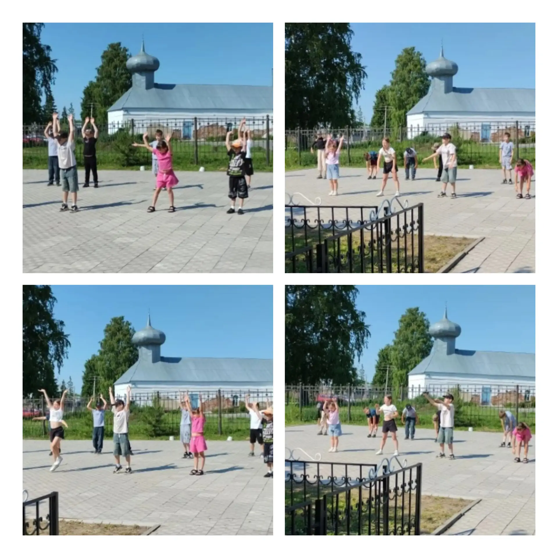 8 день в лагере "Дружба"

День начался с организационных моментов и зарядки.
С детьми провели беседу