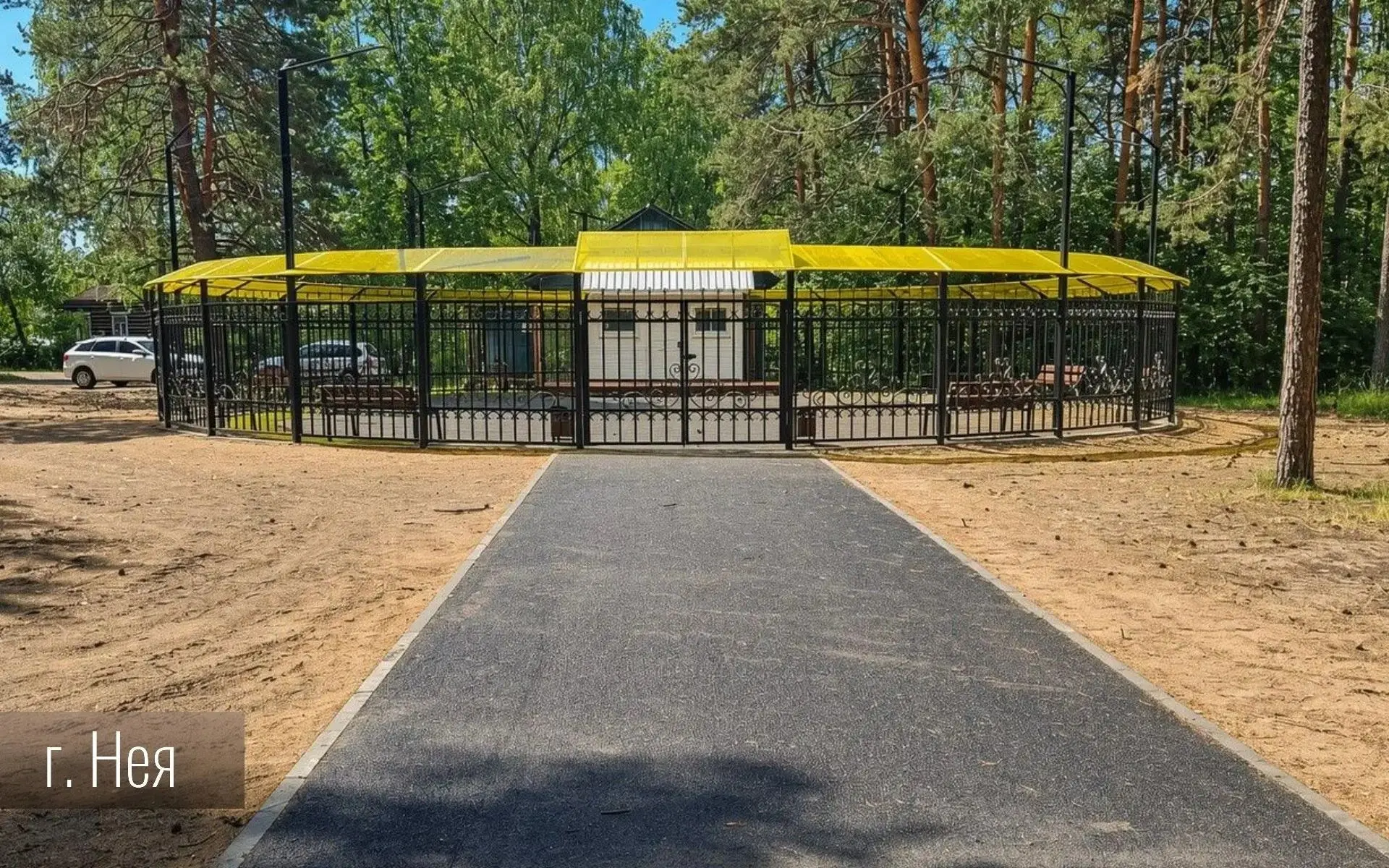 В муниципалитетах региона продолжается обновление территорий в рамках федерального прое...