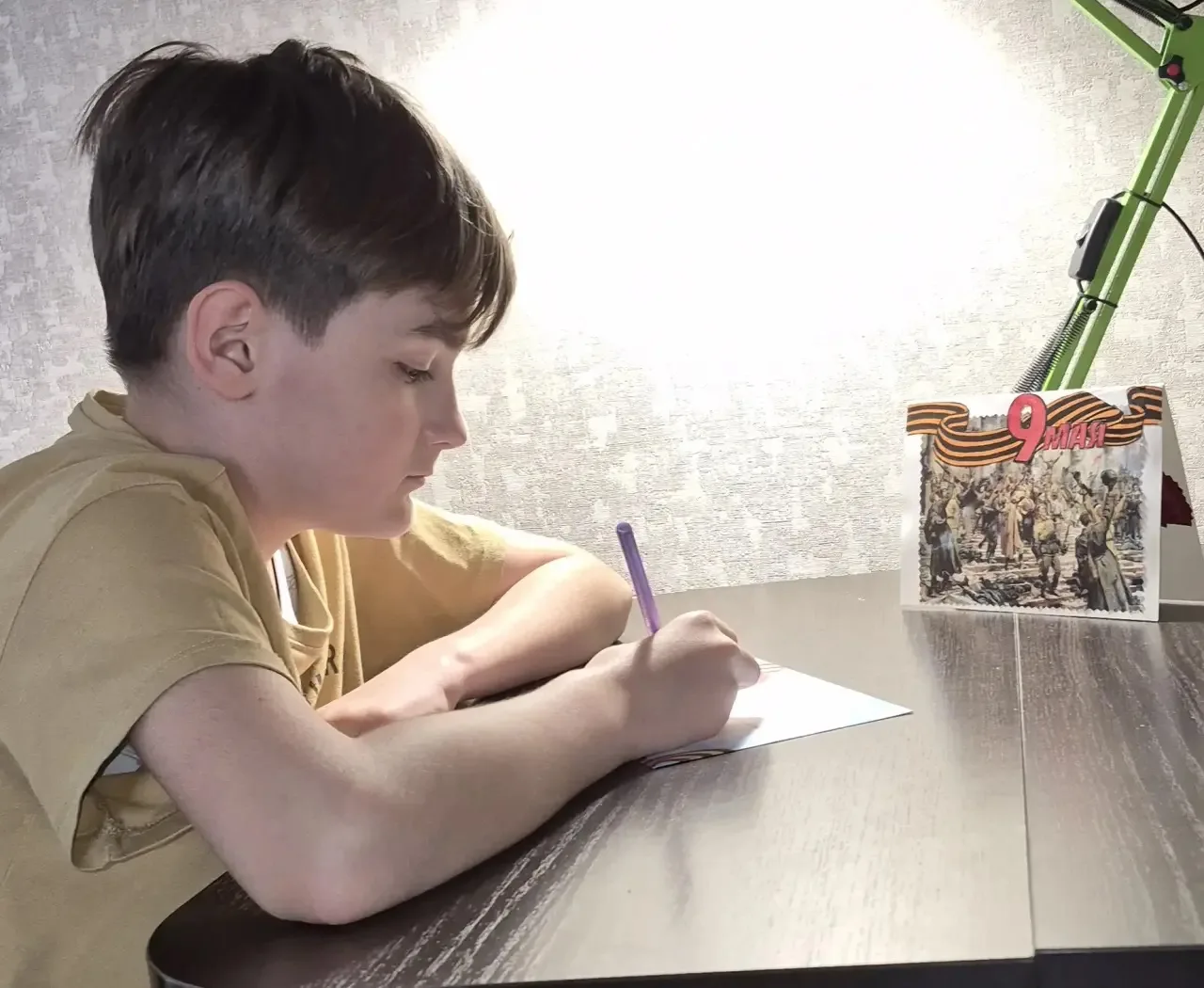Тепло детских сердец — нашим защитникам ❤️📝
