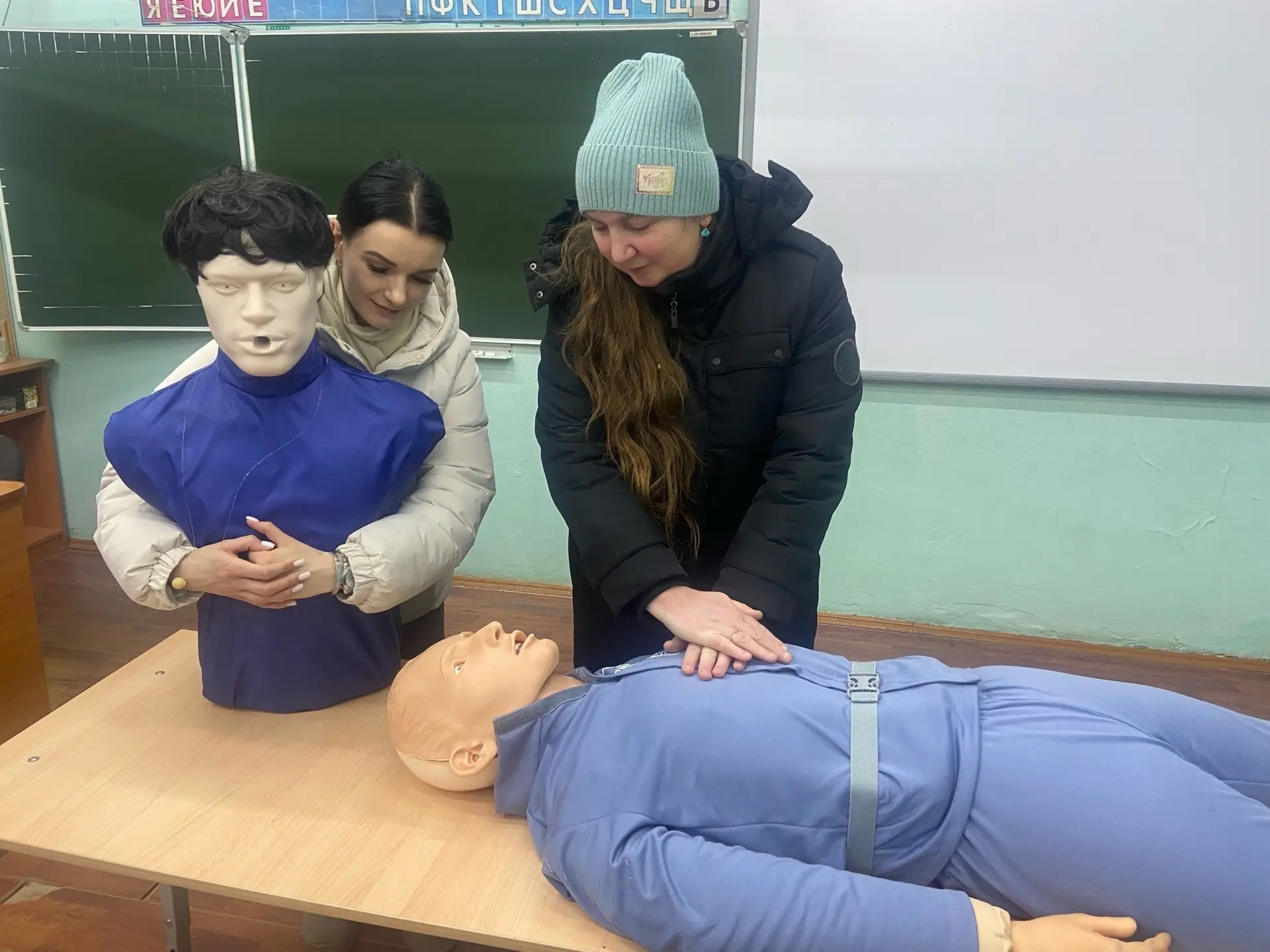 «Организация массового обучения населения по оказанию первой помощи продолжается»⛑️   💫 В рамках реа