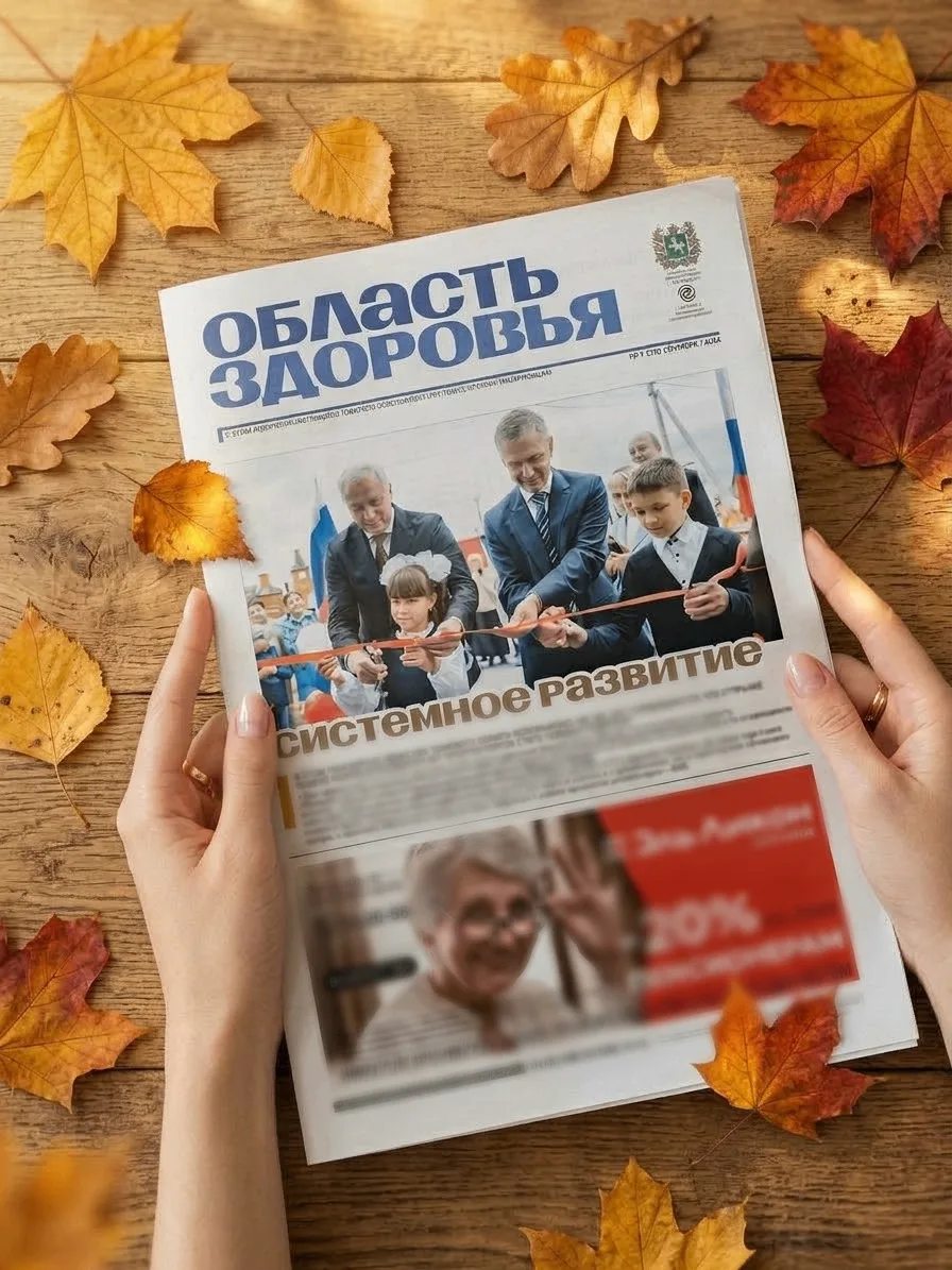 🆕 Вышел новый выпуск региональной газеты “Область здоровья”!