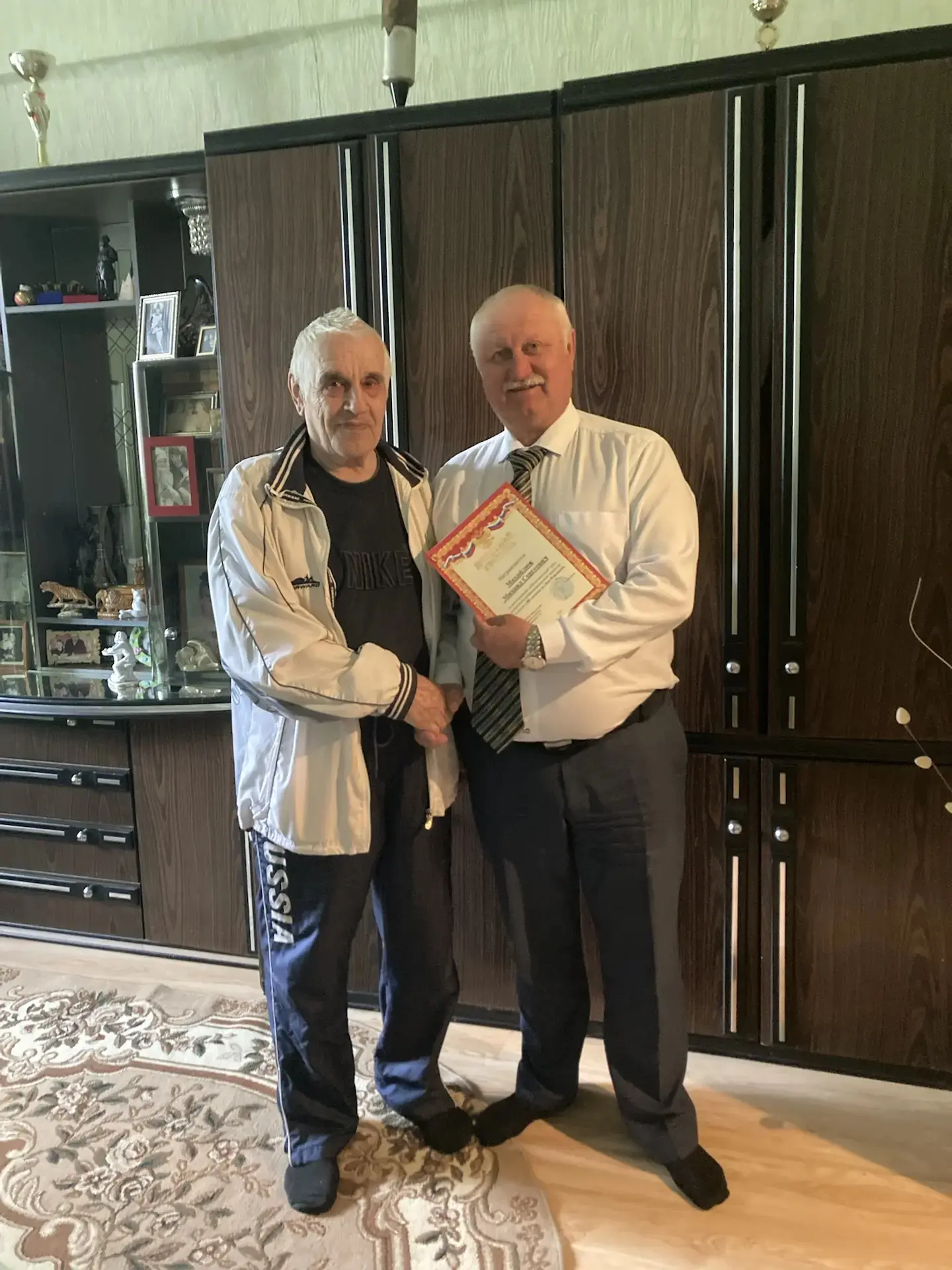 На минувшей неделе своё 80-летие отметил отличник физической культуры Михайлюк Михаил С...