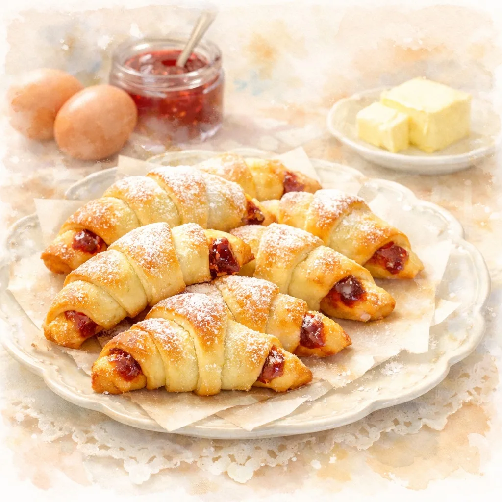 🥐✨ Очень простой рецепт рогаликов
📌 Сохрани рецепт, чтобы не потерять!

▫️Ингредиенты:
🔸 Масло сл