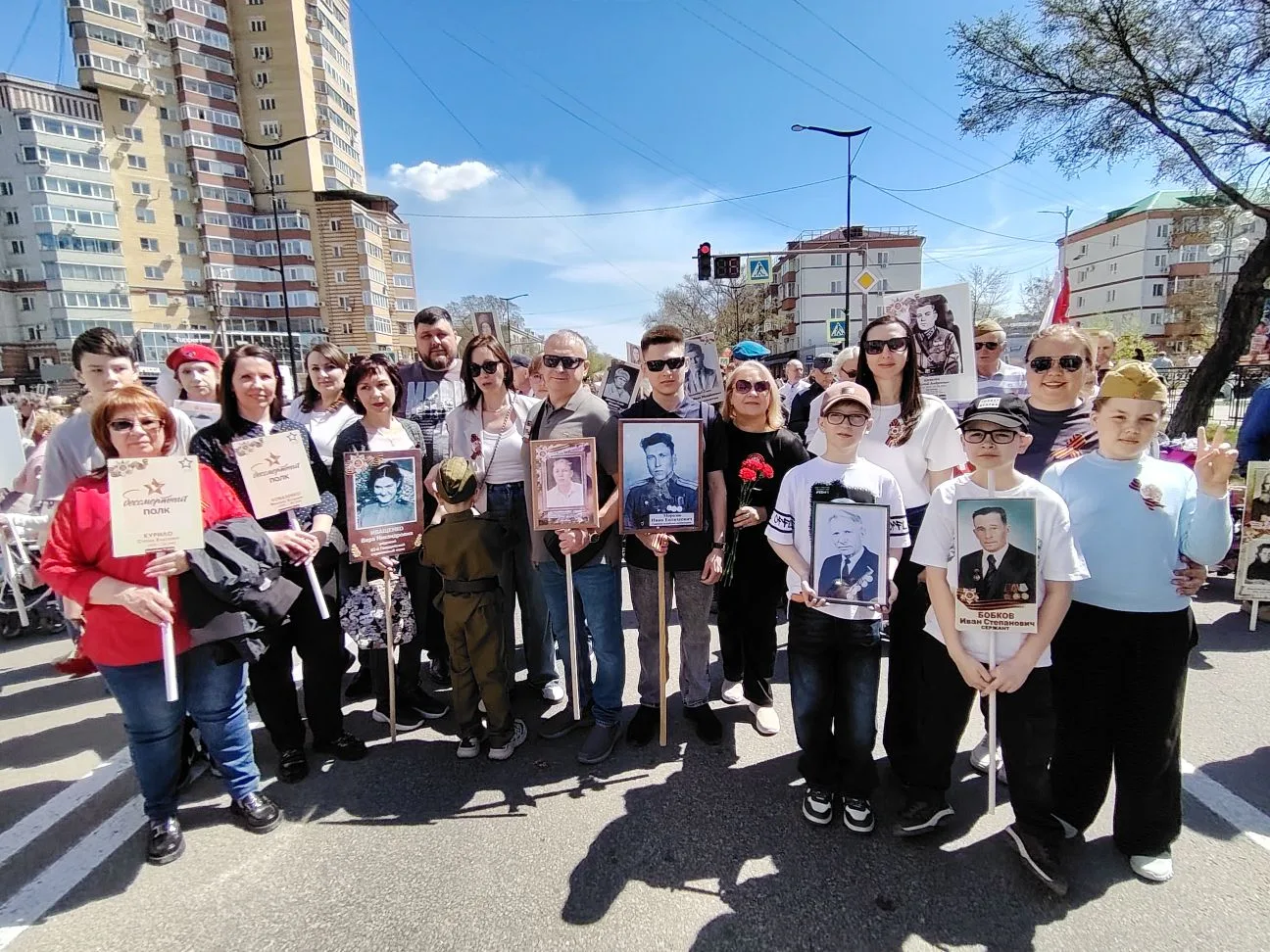 Сотрудники Амурсккой областной клинической больницы присоединились к народной акции «Бе...