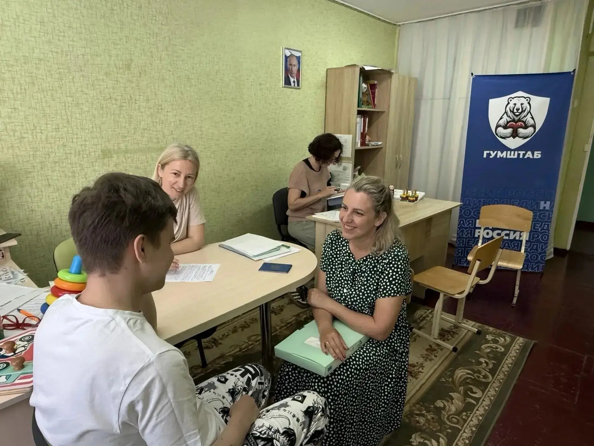 Сочинские врачи и нейропсихологи продолжают гуманитарную миссию в Запорожской области 

🔹 При подде