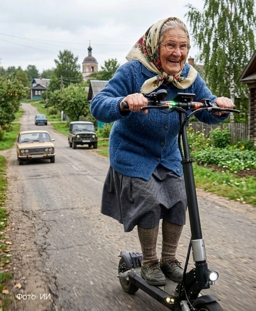Пенсионерка на самокате сбила другую пенсионерку и заработала уголовку