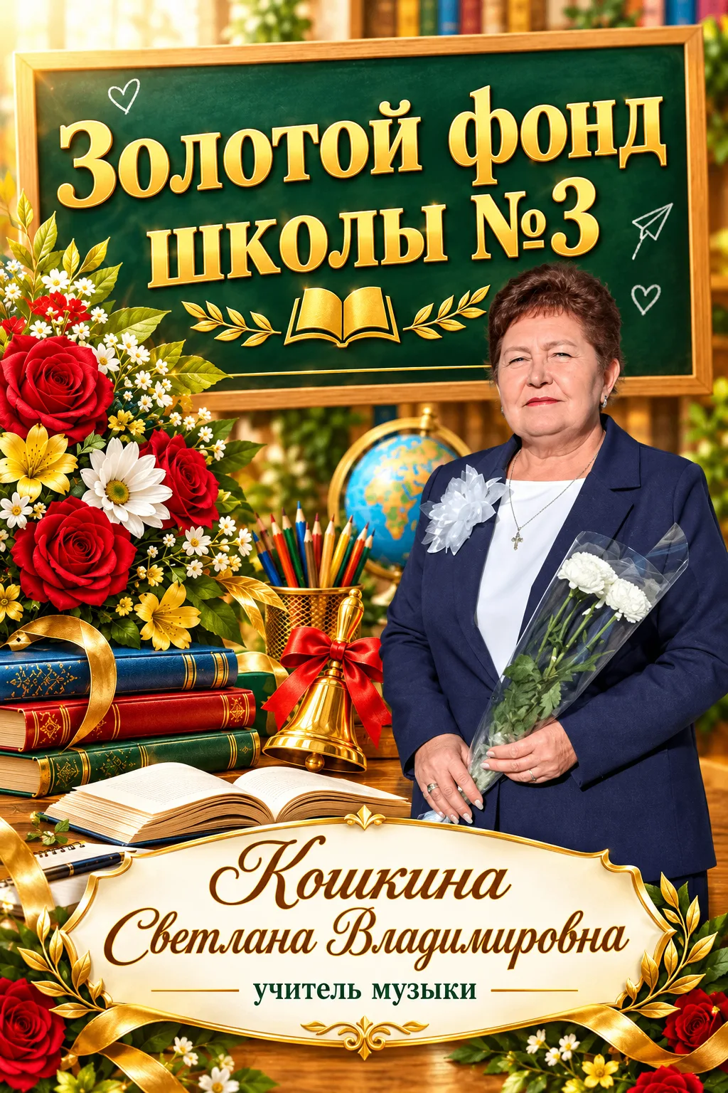 Золотой фонд школы: Кошкина Светлана Владимировна