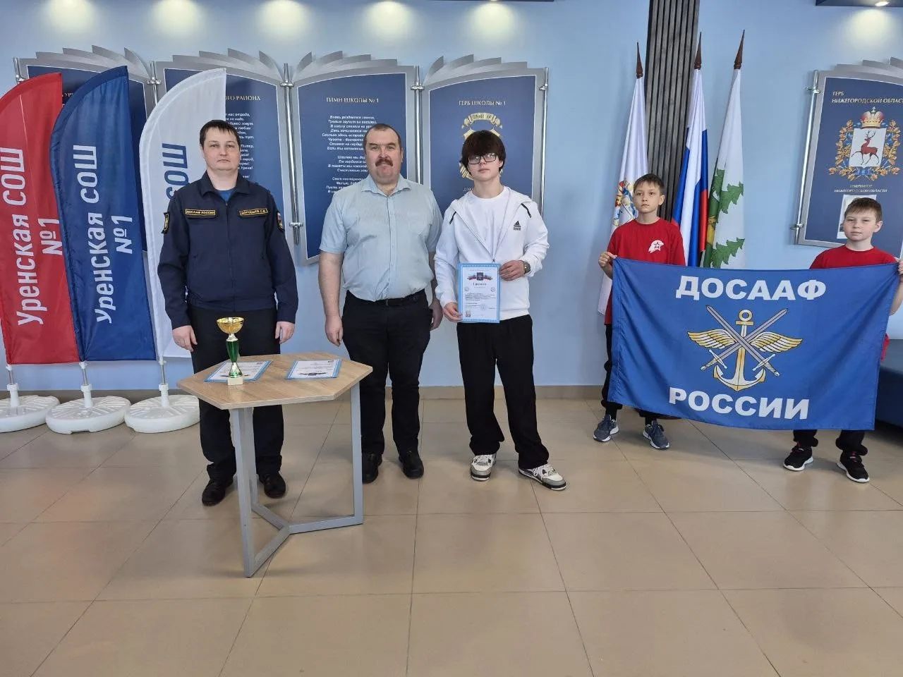 18 февраля в тире Уренской средней школы № 1 состоялись муниципальные соревнования по пулевой стрель