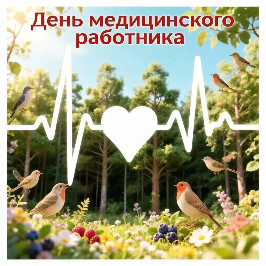 С Днем медицинского работника! 😷💐

Сегодня поздравляем всех врачей и медсестер! 🎉 Вы – настоящие 