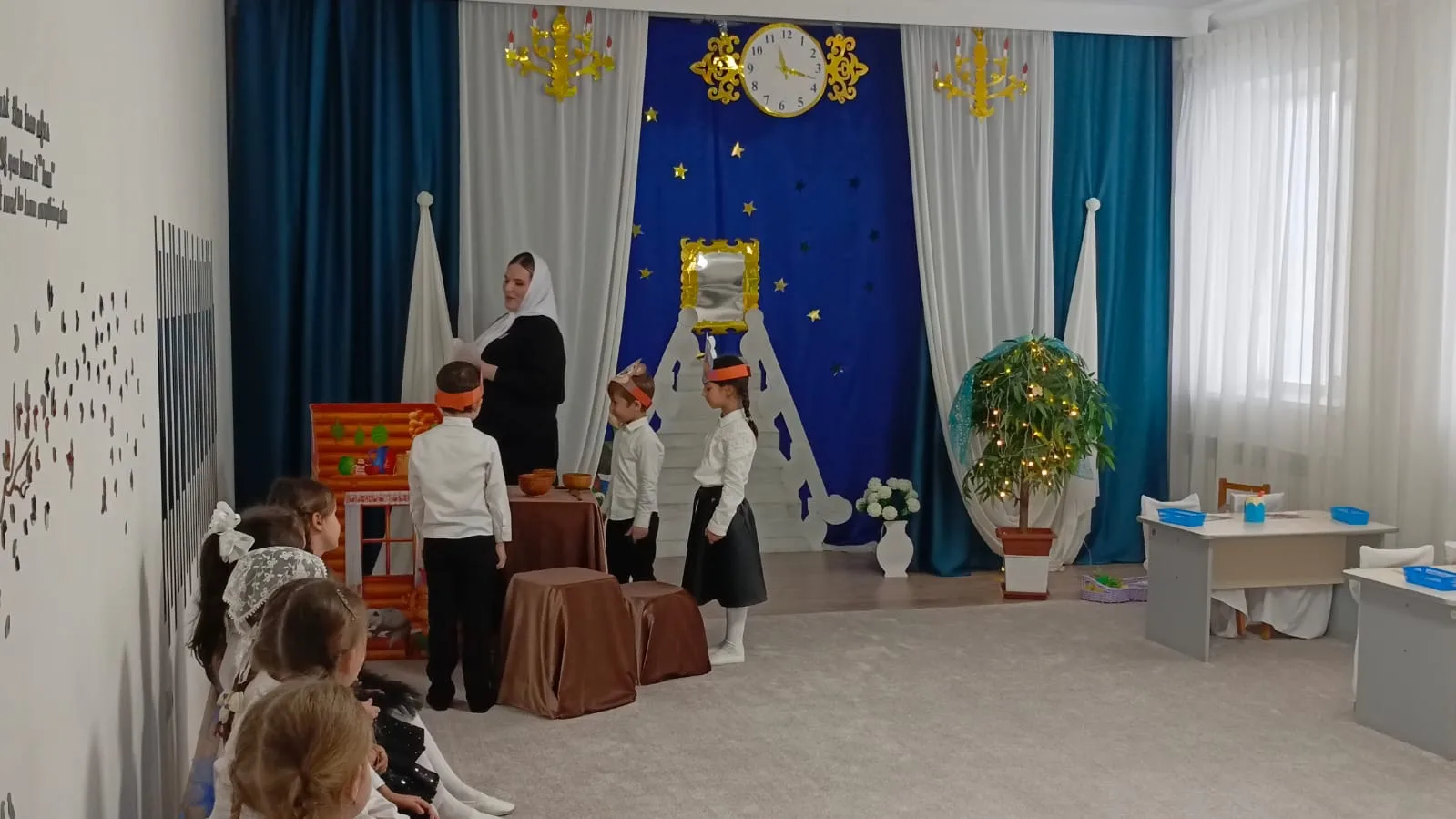 В детском саду «Селита» №1 провели открытое занятие на тему: «Развитие речи детей старш...