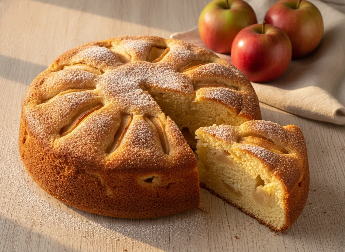 🍎 Первые яблоки — и можно ставить шарлотку. Продуктов четыре, а результат у всех разны...