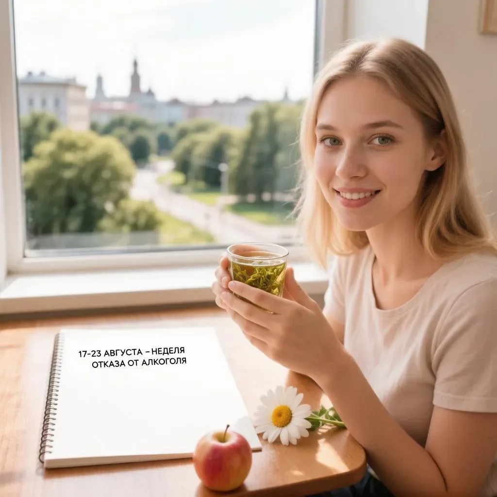 🍷 Неделя отказа от алкоголя: 17-23 августа 🚫
