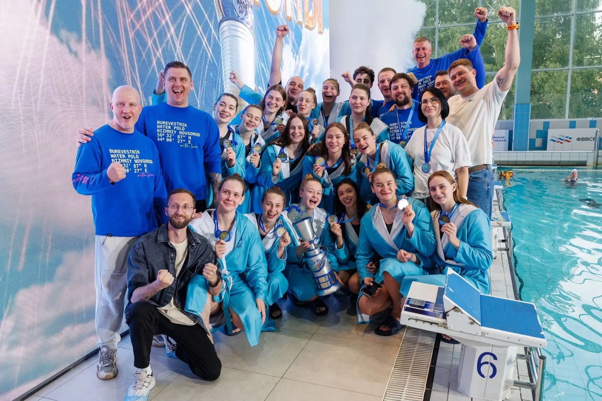 Золотой сезон «Буревестника» и наш человек в команде! 🥇🤽‍♀️

Ассоциация спортивных психологов позд