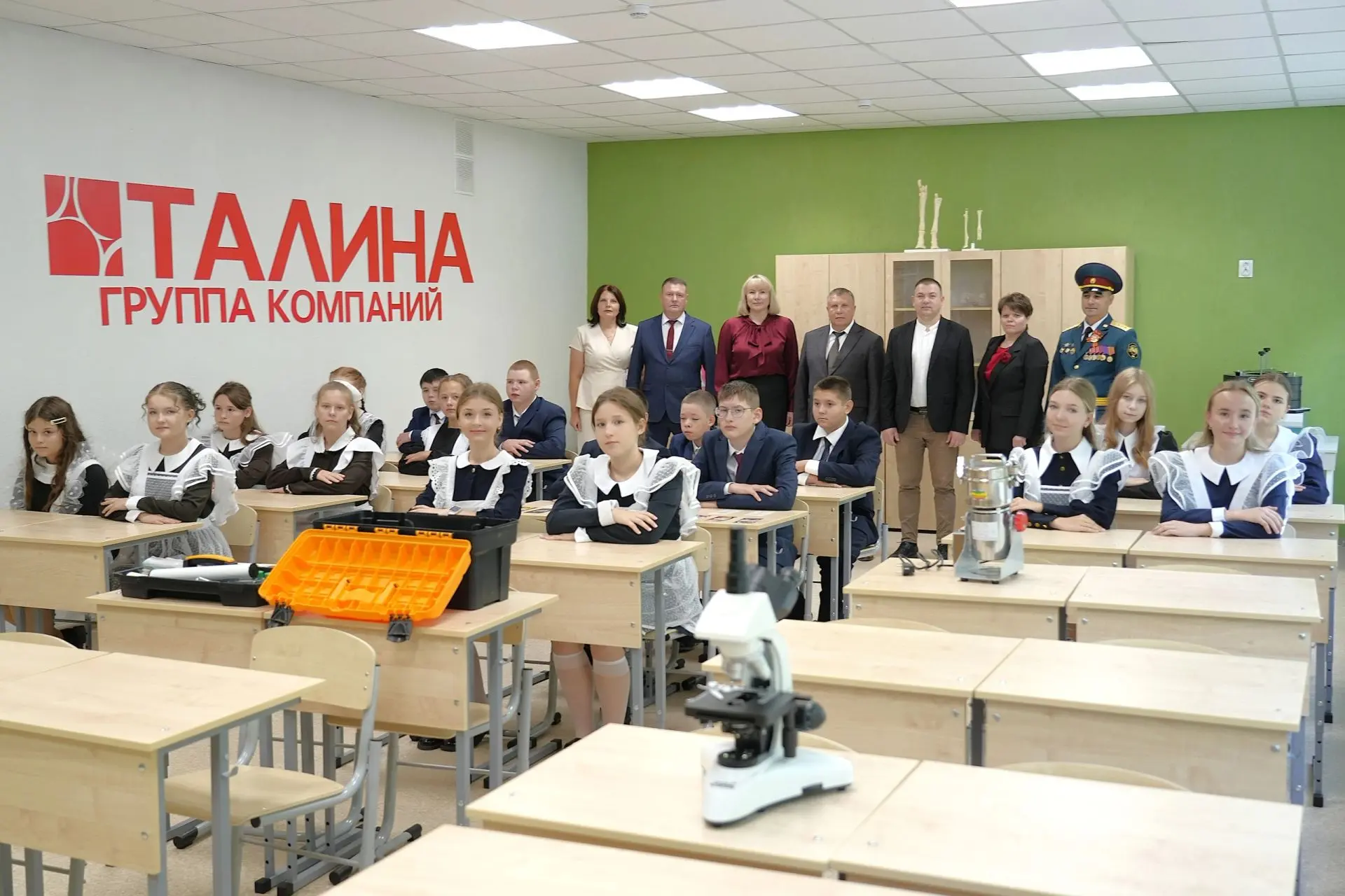 💫 В Ковылкинской школе №4  открылся первый в районе агротехнологический класс!