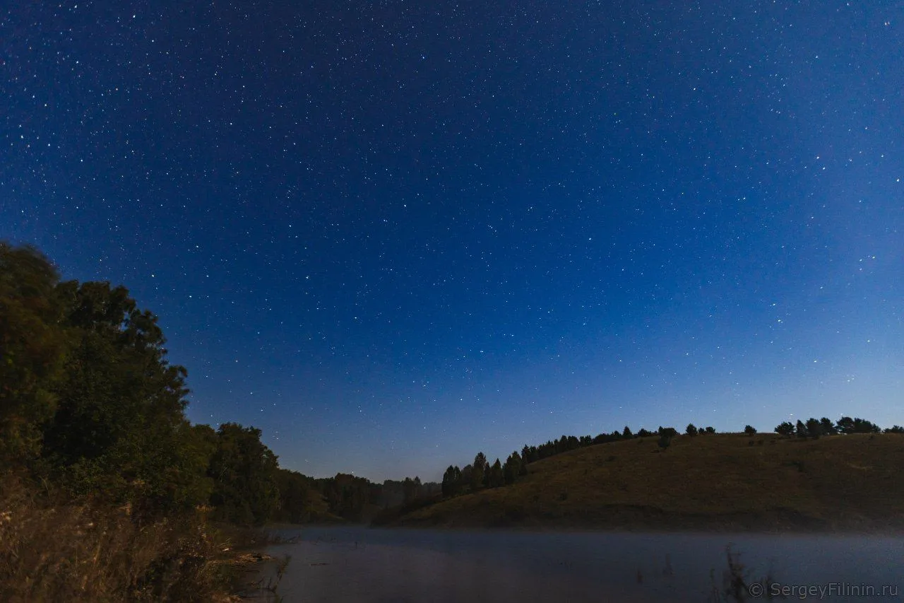 Звёздная ночь на Красноярском море ⭐️