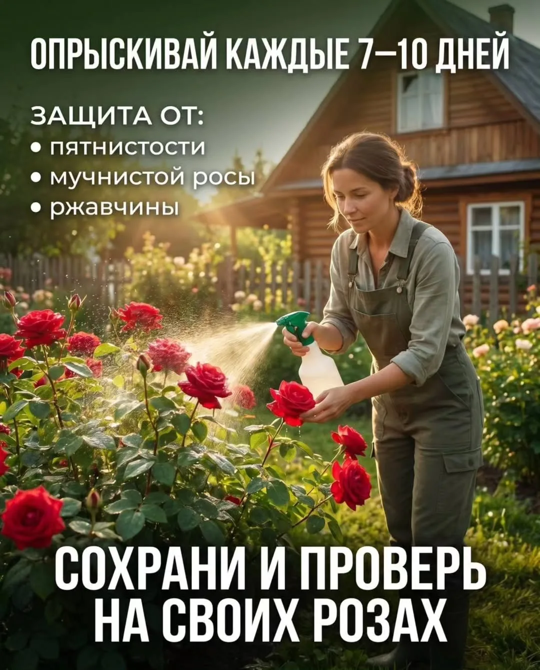 Розы покрываются пятнами и белым налётом? Значит, ты упускаешь один простой шаг 🌹  Этот раствор дела