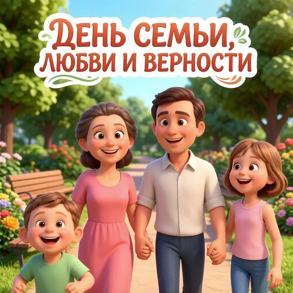 От чистого сердца: как рассказать детям о Дне семьи, любви и верности
