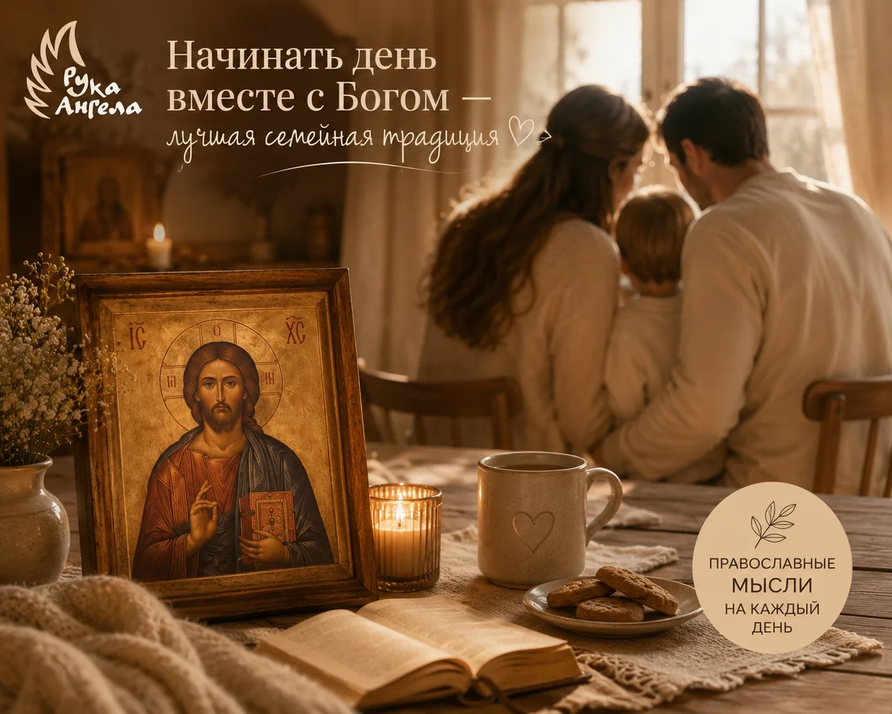 🤍 Семью делают крепче не только большие поступки, но и маленькие добрые привычки.