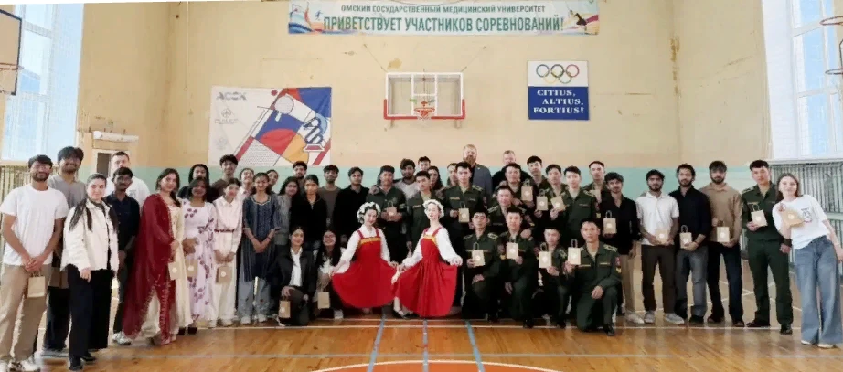 🤝24 мая на базе санитарно-гигиенического корпуса Омского государственного медицинского университета 