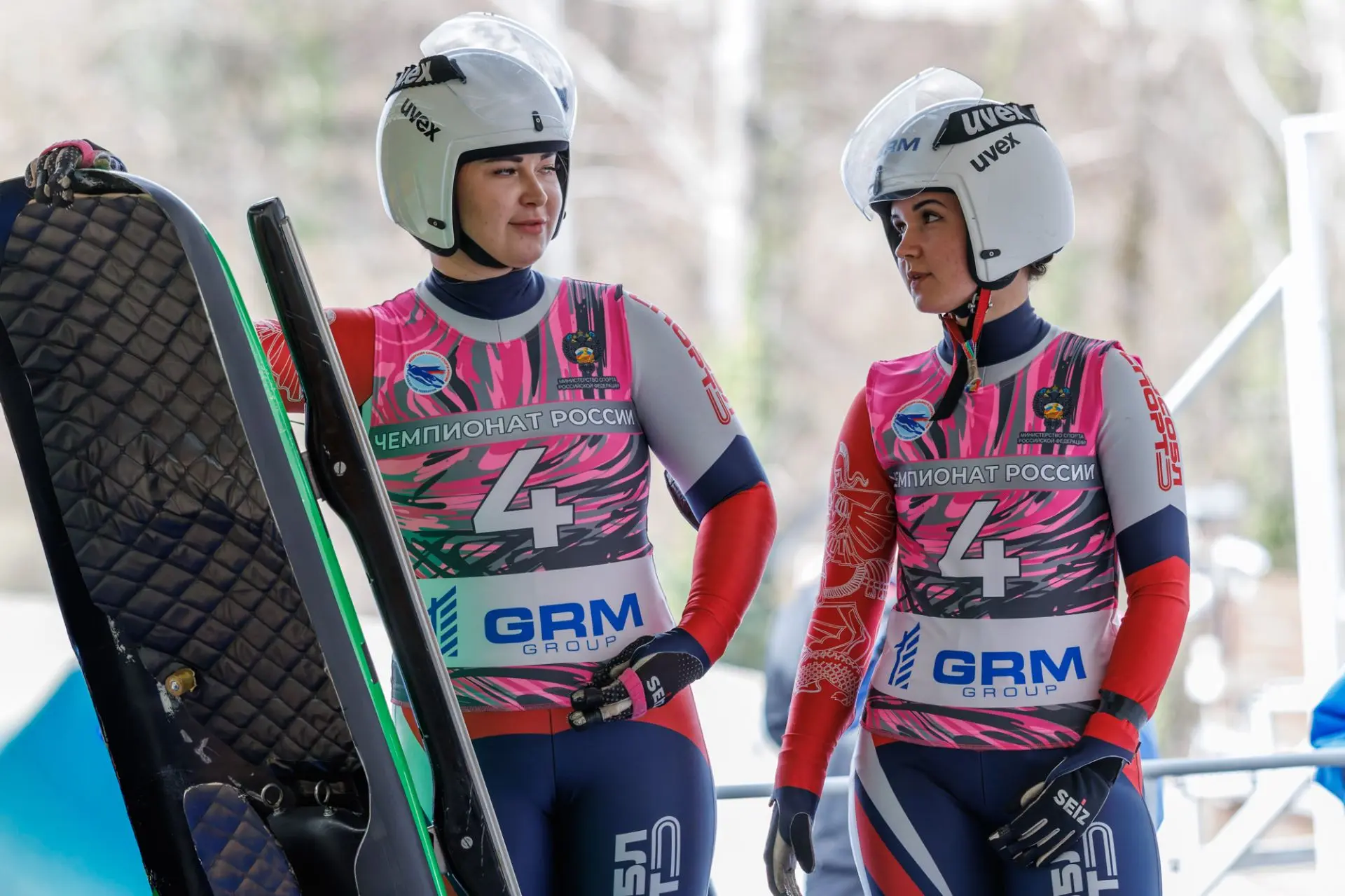 Чемпионат России 2026 🛷🇷🇺👏🏻Женщины/двухместные сани 1.       Виктория Демченко/Олеся Михайленко 2.  
