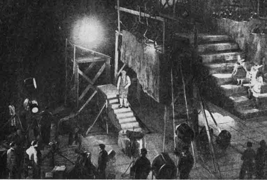 🎬 Съёмочная площадка фильма "Золотой ключик" 1938 ггода.
