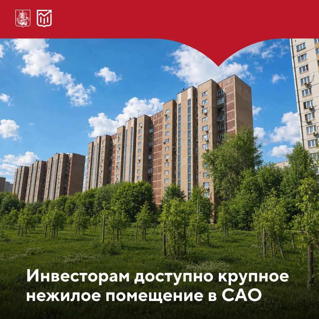Город выставил на торги просторное помещение для бизнеса в районе Восточное Дегунино

Объект площадь