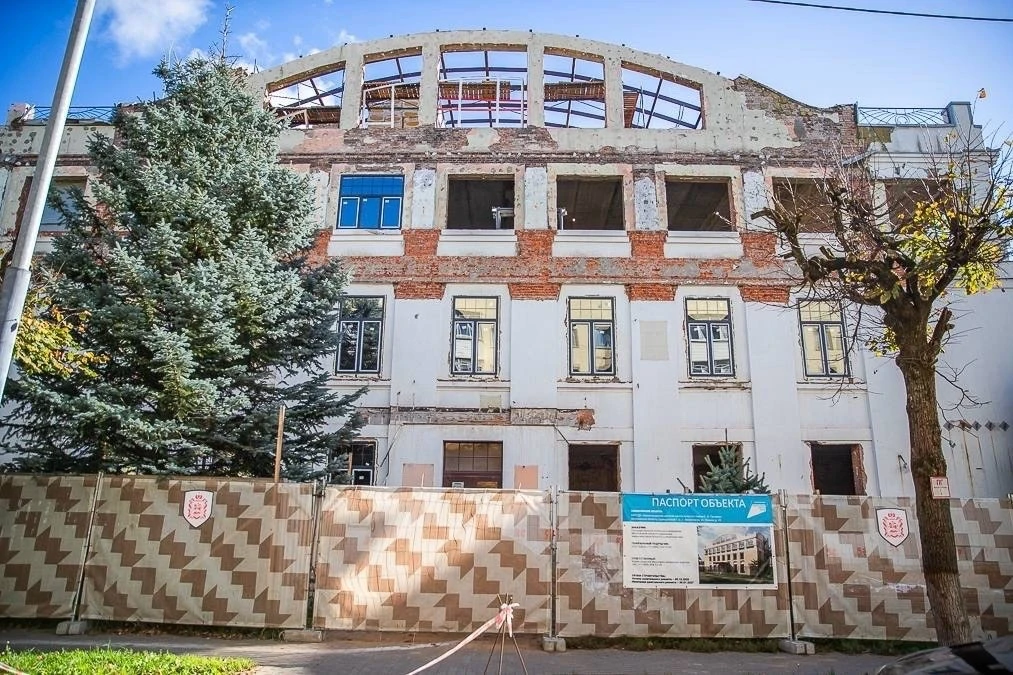 🏗 В Звенигороде ремонтируют Детскую школу искусств имени Танеева — готовность 25%
