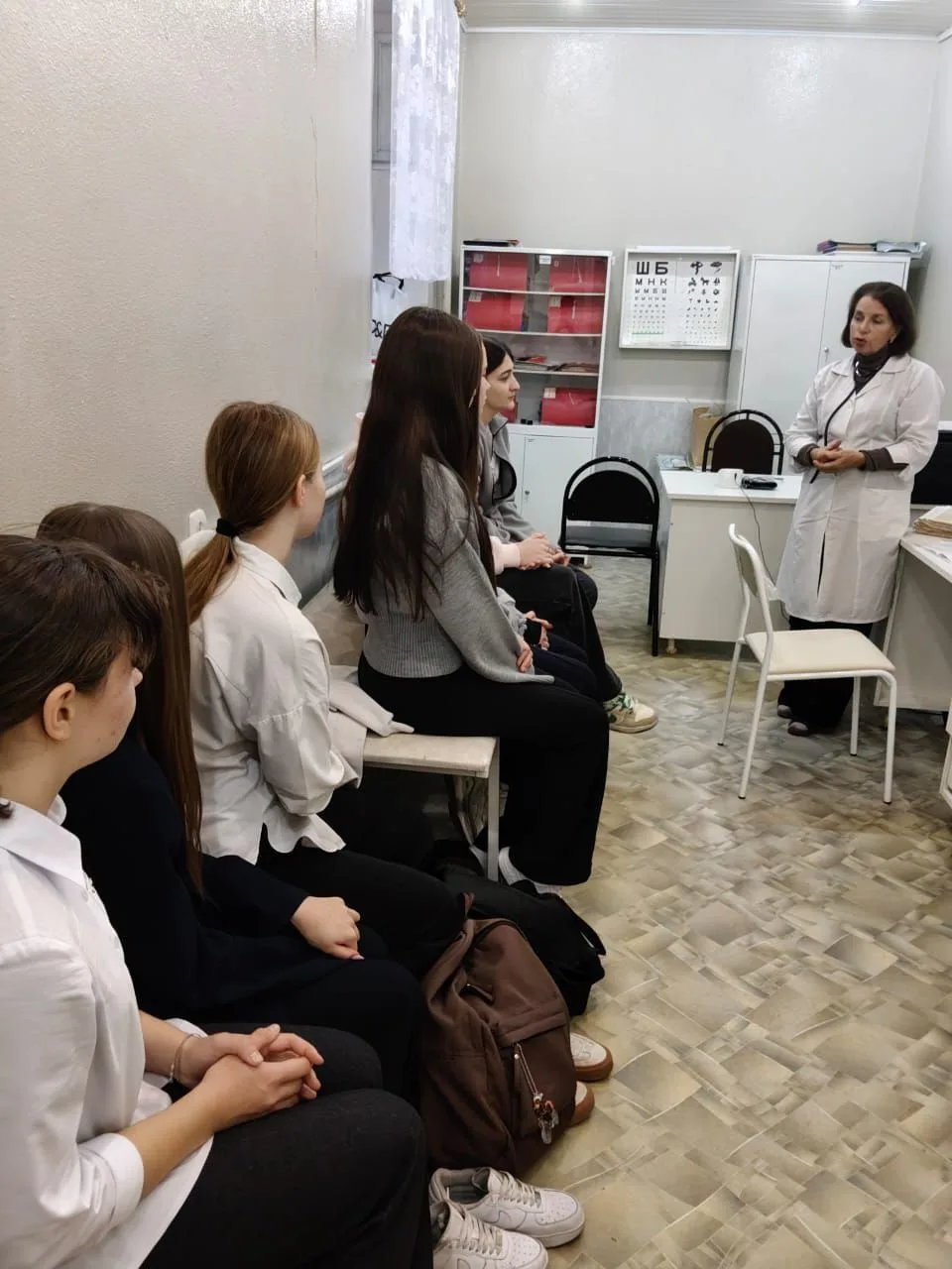 10.12.2025г сотрудники Центра здоровья провели комплексное обследование учащимся СШ 4 с...