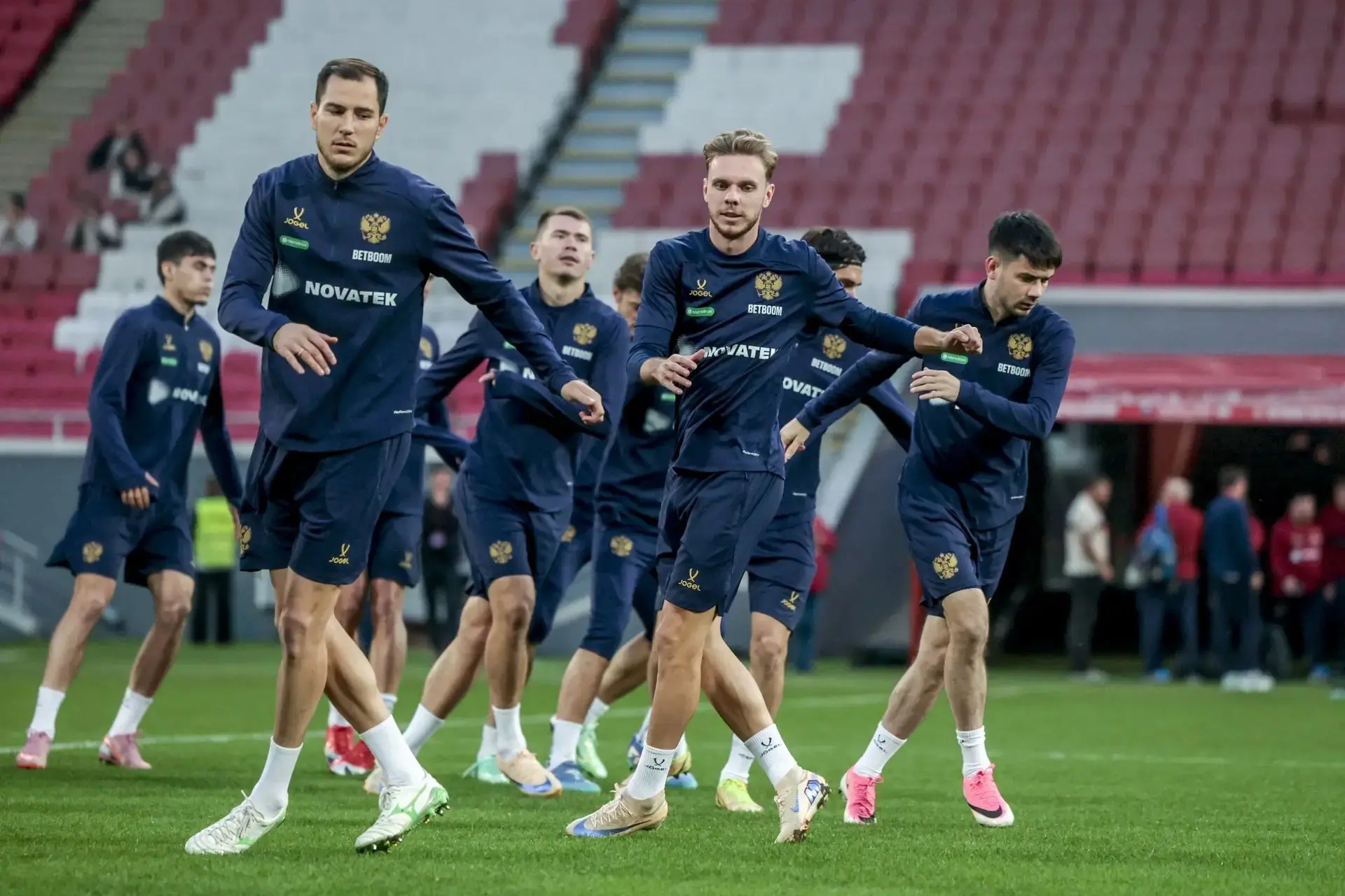 Провели предыгровую тренировку в Казани 🏟️🇷🇺