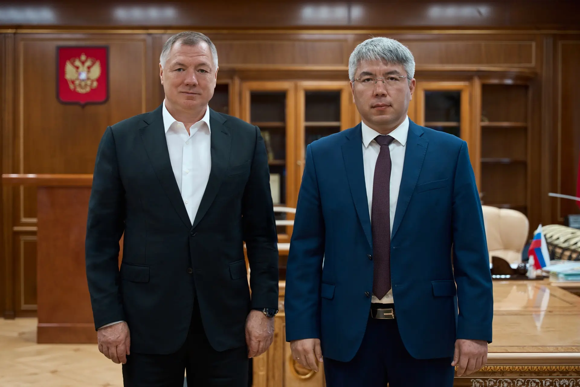 Также сегодня провел рабочую встречу с главой Республики Бурятия Алексеем Самбуевичем Ц...