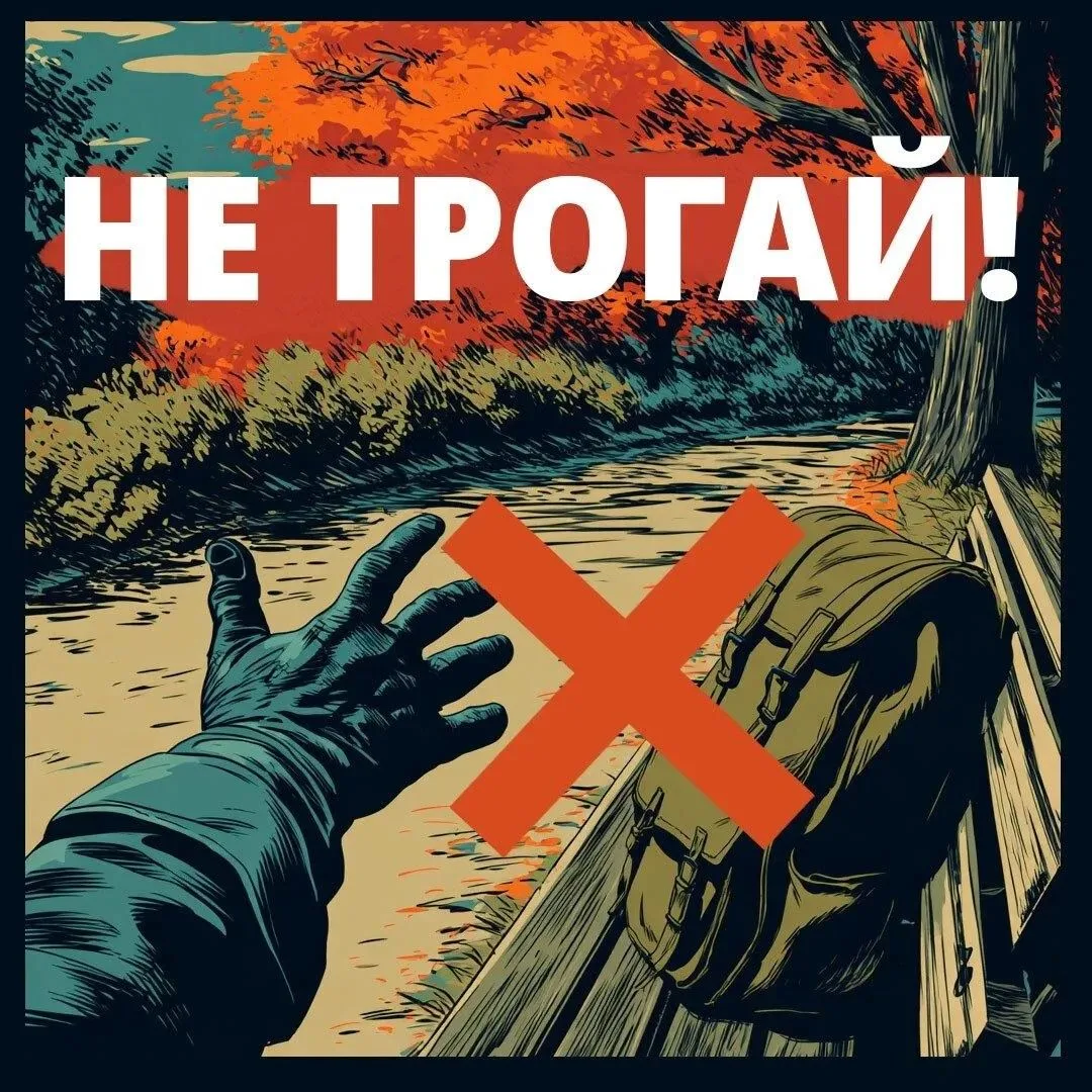 ❗️ МЧС предупреждает: любая бесхозная вещь может быть опасна!