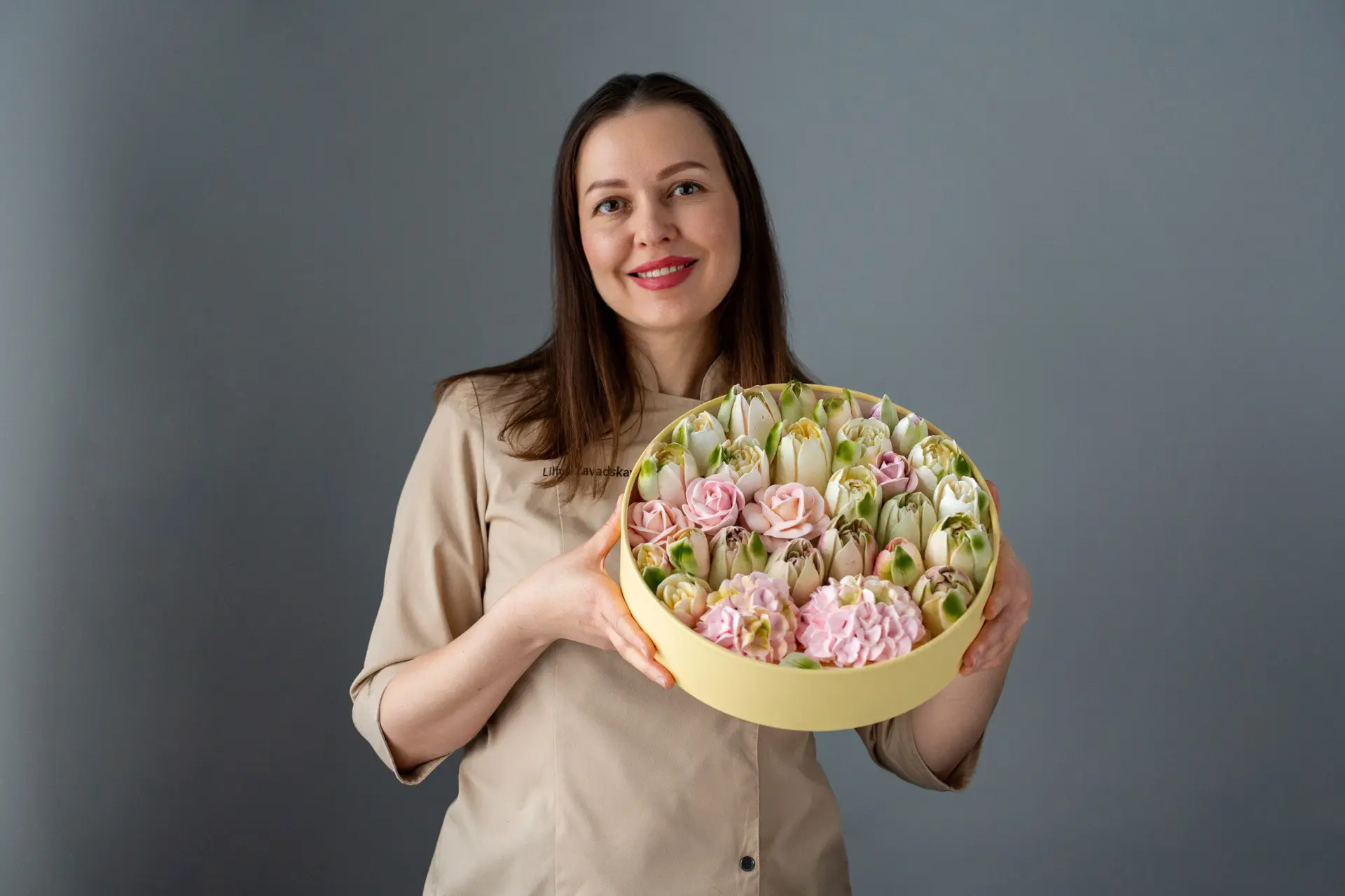 Как думаете, что объединяет  эти зефирные цветы?