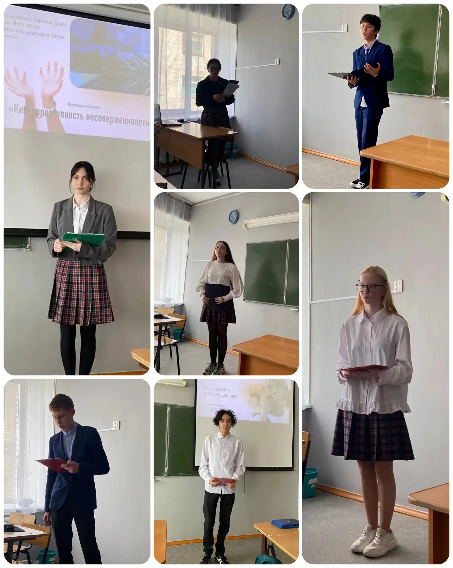 🧑‍🎓УСПЕШНАЯ ЗАЩИТА ИНДИВИДУАЛЬНЫХ ПРОЕКТОВ !  ✅28 апреля в 10г классе прошла важная для ребят дата –