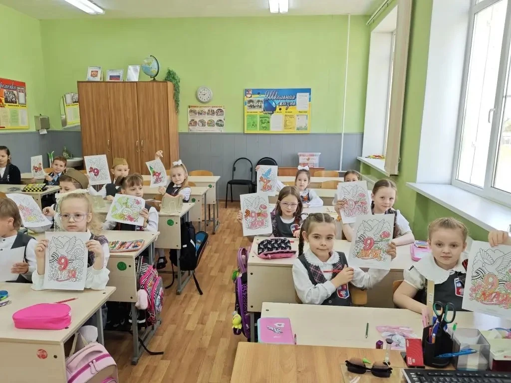 🇷🇺 Уроки мужества "И вот она пришла, Победа!" в нашей гимназии  В преддверии 81-й годовщины Победы в