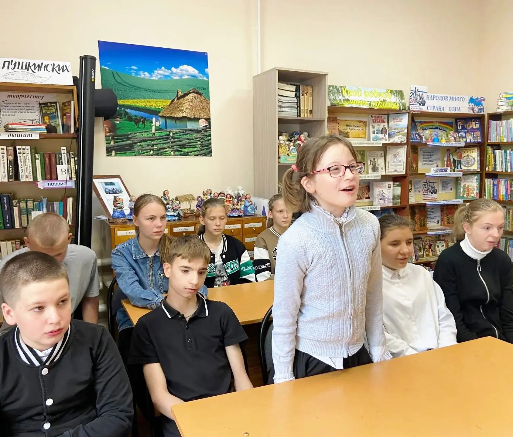 Обучающиеся школы-интерната приняли участие в мероприятии, которое проводила  Тенгинска...