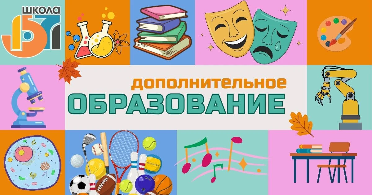 🎉 Стартовала запись в кружки и секции школы 1571 на портале mos.ru!