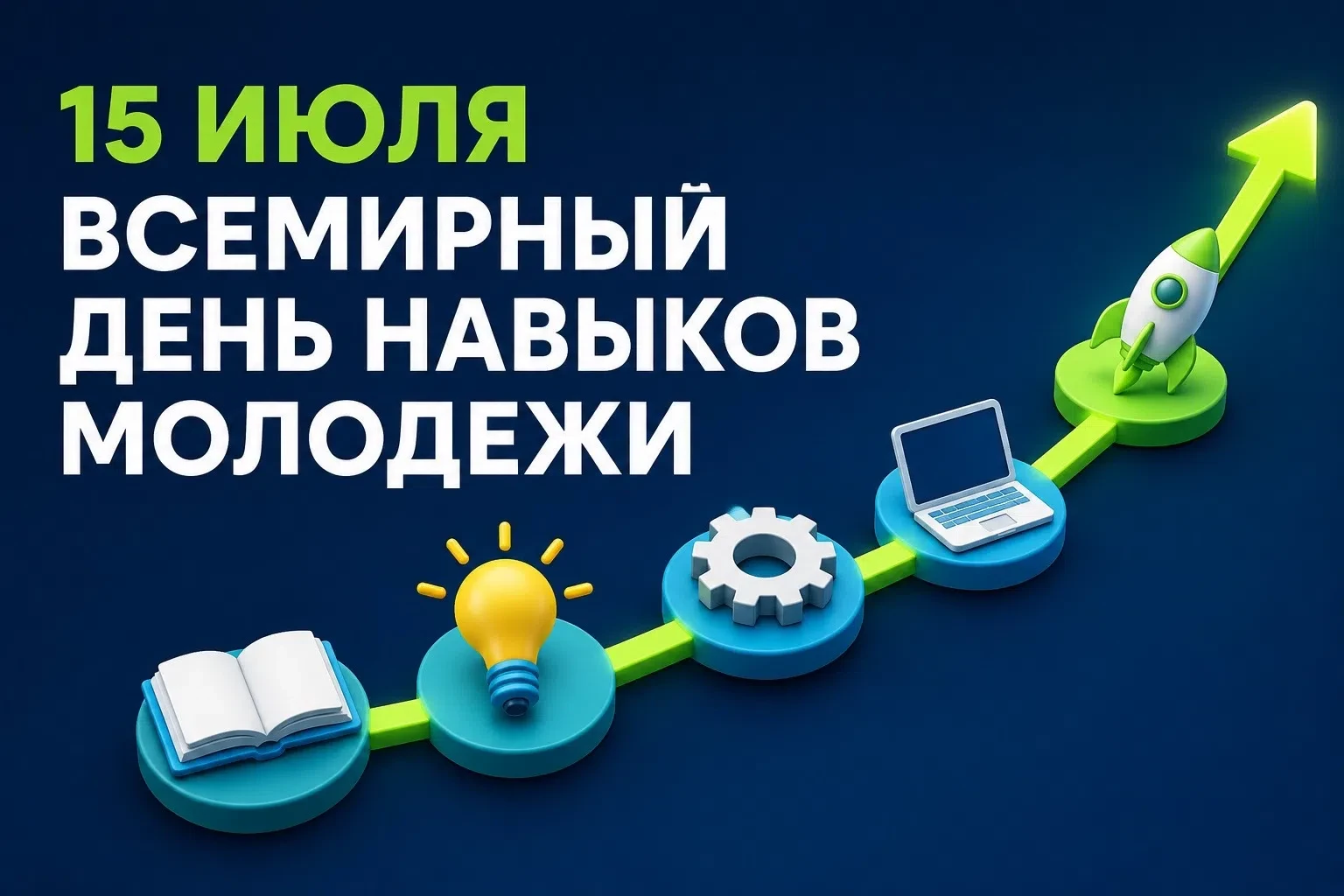 ✨ Ученье — свет. А опыт делает его ярче

🌍 Сегодня отмечается Всемирный день навыков молодежи — пра