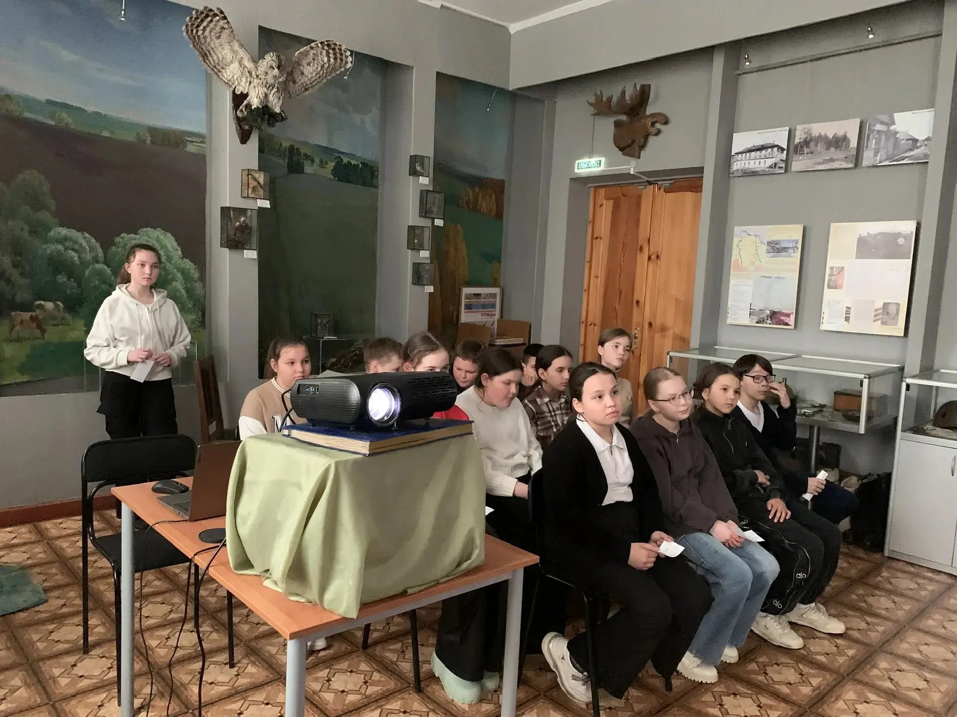 📢Экскурсия пятиклассников в Вурнарский краеведческий музей