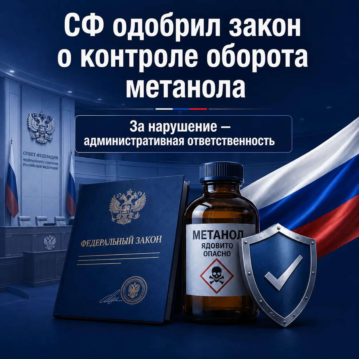 Сегодня на заседании Совета Федерации одобрен закон, который вводит административную от...