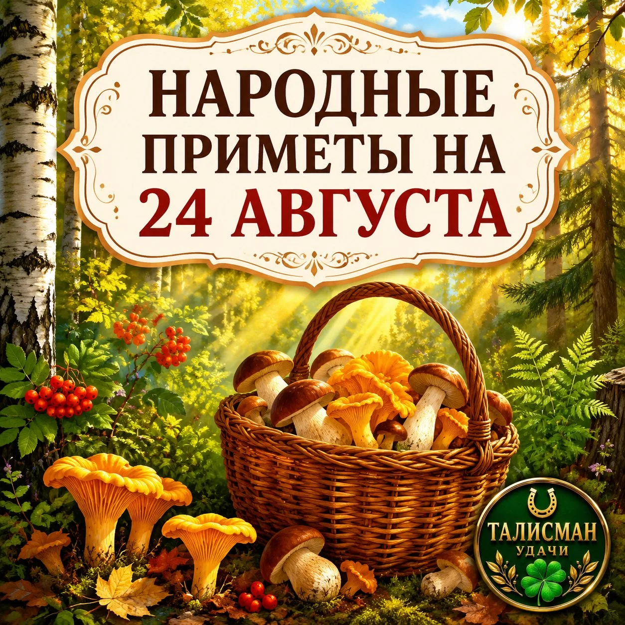 🌾 24 августа — день Евпатия!