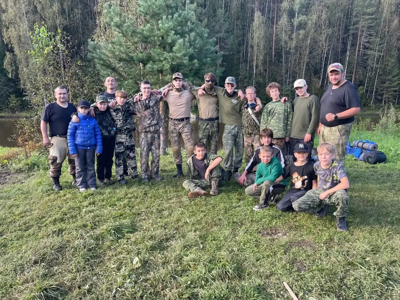 В районе горы Шихан прошли первые городские военно-полевые сборы для воспитанников воен...