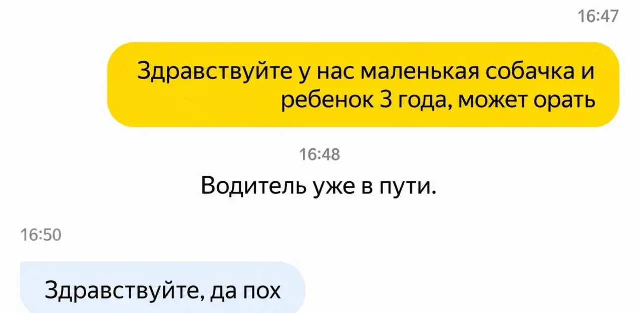 Водитель настолько устал к концу недели, что поймал дзен.