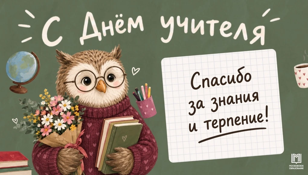 👩‍🏫 С Днём учителя!