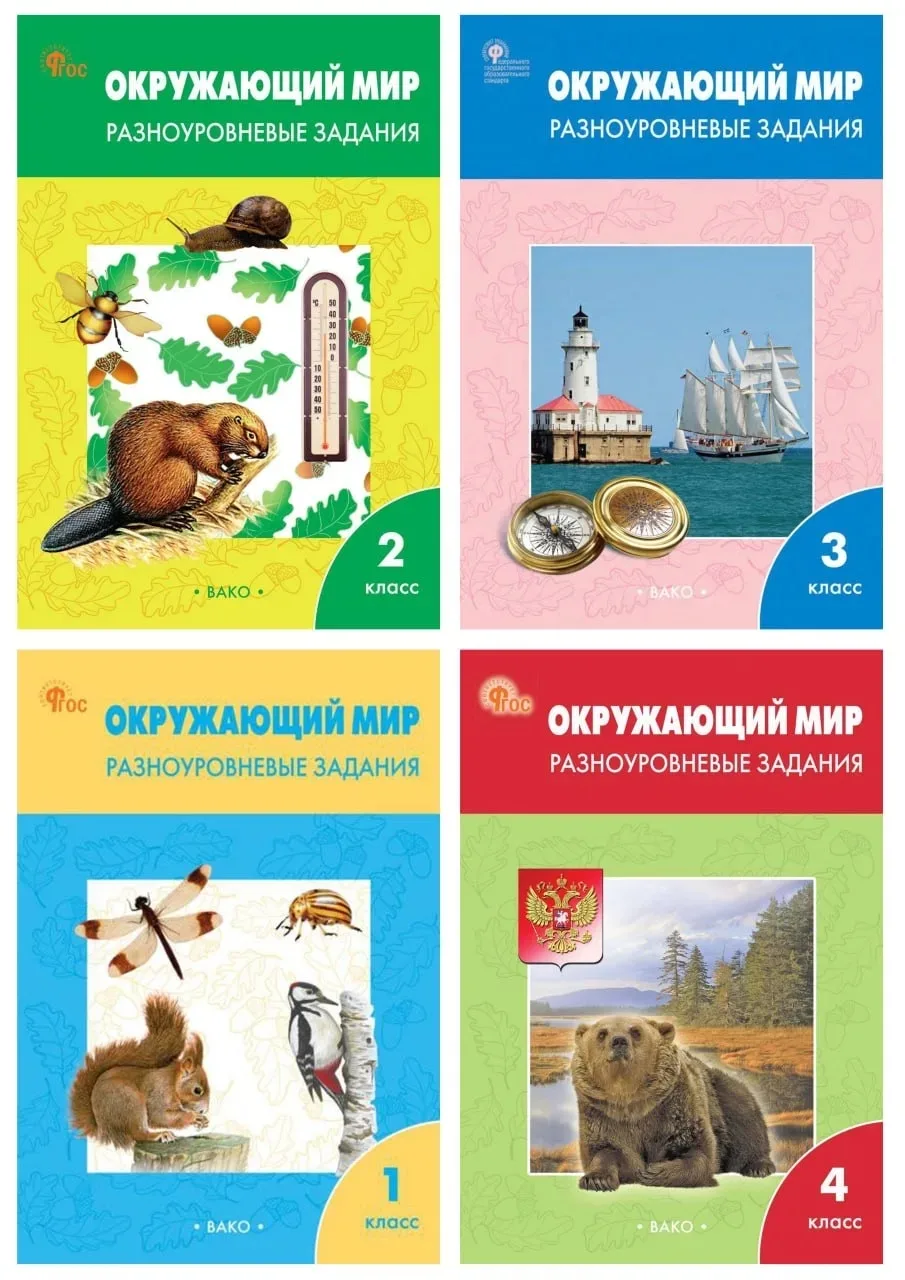 Окружающий мир. Разноуровневые задания 

К ШКОЛЕ ГОТОВ!