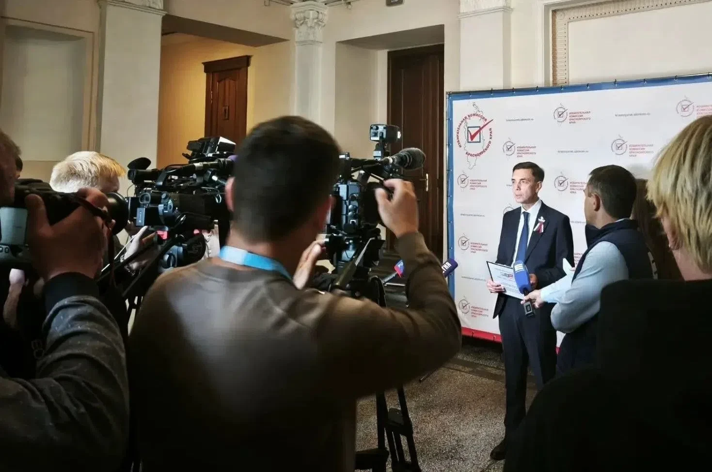 Первые данные по явке избирателей на выборах в Красноярском крае