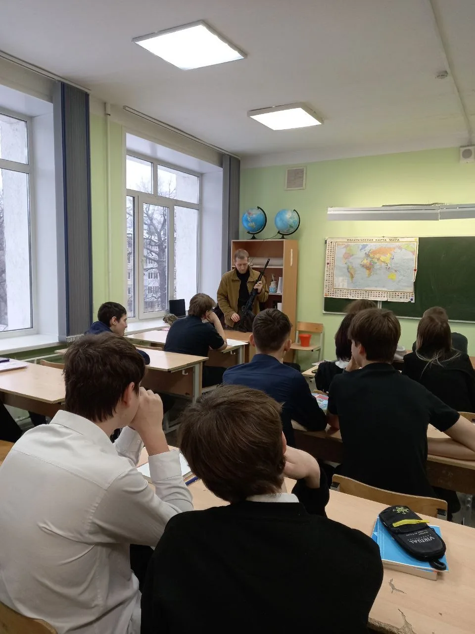 31 января прошли, уже ставшие традиционными, занятия по огневой подготовке с участием инструктора МА